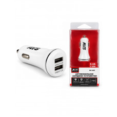 Автомобильное зарядное устройство USB (2 порта) AVS UC-322 (2,4А) Белый Автомобильное зарядное устройство USB (2 порта) AVS UC-322 (2,4А) Белый купить