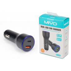 Автомобильное зарядное устройство MIVO MU-337Q QC 3.0 купить
