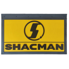 Брызговики 600х370мм (SHACMAN) объемный Черный/Желтый LUX купить