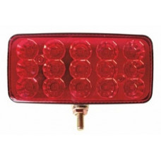 Дополнительный противотуманный фонарь красный 15LED (12-24V), с металическим кронштейном купить