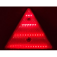 Световозвращатель треугольник 4 полосы 24V