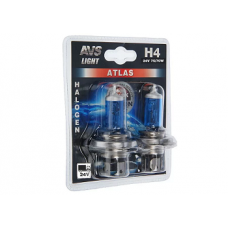 Галогенновые лампы AVS ATLAS /5000K/ H4. 24.V.75/70W. блистер-2 шт