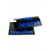 Брызговики (резина) 400х400мм WIELTON (синяя надпись)