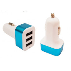 Автомобильное зарядное устройство 3 USB: 1.1A, 2.1А, 3.1А в коробочке купить