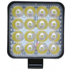 Фара противотуманная LED 48W, mini 16Led 85х85х20мм купить