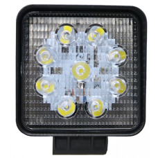 Фара противотуманная LED 27W, 9Led, 12-24V, 110х110х25мм купить