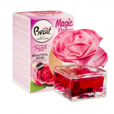 Ароматизатор BRAIT MAGIC FLOWER (на панель приборов) BEAUTIF ROSE 75мл Польша