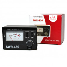 Измерительный прибор SWR-430 Мощность и КСВ (27МГц) W