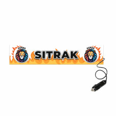 Табличка светящаяся FIRE SITRAK 24V (Двухстороняя со штекером) Табличка светящаяся FIRE SITRAK 24V (Двухстороняя со штекером) купить