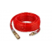 Шланг подкачки с быстр/р резиновый 10х16мм, PVC, 15м (Красный)