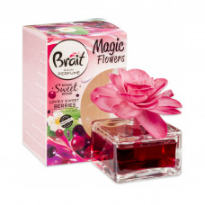 Ароматизатор BRAIT MAGIC FLOWER (на панель приборов) LOVELY SWEET BERRIES 75мл Польша купить