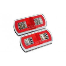 Фонарь задний ФЗУ3 LED NEON 12-24V размер 165х80х36мм