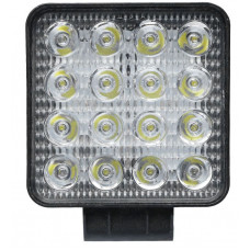 Фара противотуманная LED 16W, 16Led, 110х110х25мм 12-24V купить