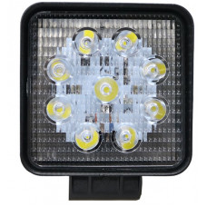 Фара противотуманная LED 27W, 9Led, 12-24V, 110х110х45мм купить