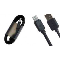 Кабель USB iPhone (Lightning) 1м Черный