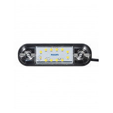 Указатель габарита (маркерный) 160 12LED (ОВАЛ) белый PHILIPS /10 купить