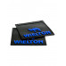 Брызговики (резина) 400х400мм WIELTON (синяя надпись)