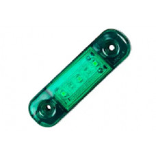 Указатель габарита (маркерный) 160 3 LED зеленый SAMSUNG 12-24V