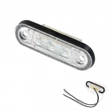 Фонарь маркерный ОГ-43 LED НИЗКИЙ Белый (аналог FT-015) /20 купить