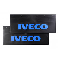 Брызговики 520х250 (IVECO) синяя надпись LUX РБ купить