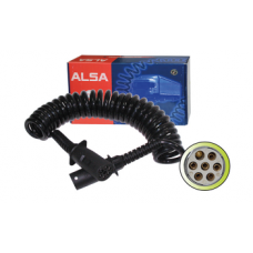 Кабель электрический L=4,0м (разъем пластик S-type, 6x0,75 мм2 +1x1,5 мм2) ALSA купить