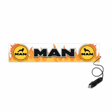 Табличка светящаяся FIRE MAN 24V (Двухстороняя со штекером) купить