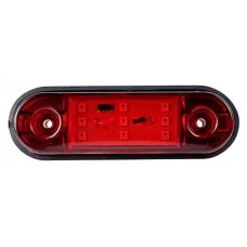 Фонарь маркерный 160 9LED Красный 12-24V /10