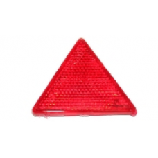 Катафот треугольный красный на липучке 70*62 мини купить