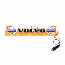 Табличка светящаяся FIRE VOLVO 24V (Двухстороняя со штекером) купить
