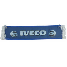 Вымпел 500х100мм эко-кожа Iveco / пустой синий купить