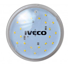 Стекло П/Т фары IVECO STRALIS (2003-2007) LED- Платой пластик