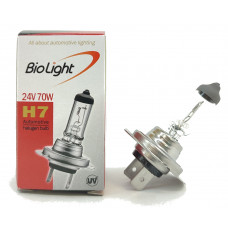 Лампа H7 24V 70W Clear Biolight Box купить
