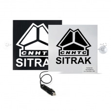 Табличка светящаяся SITRAK 150х150мм из 2 штук 24V Табличка светящаяся SITRAK 150х150мм из 2 штук 24V купить