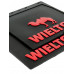 Брызговики (резина) 400х400мм WIELTON (красная надпись)