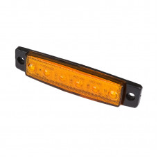 Фонарь маркерный YP-104 24v желтый LED (6 диодов) /10