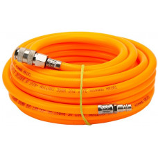 Шланг подкачки с быстр/р резиновый с покрытием ПВХ 7х13мм, PU, PVC, 15м (Оранжевый) купить