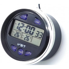 Термометр, часы, вольтметр VST 7042V 12-24V купить