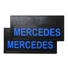 Брызговики 520х250 (MERCEDES) синий надпись LUX РБ купить
