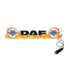 Табличка светящаяся FIRE DAF 24V (Двухстороняя со штекером) купить