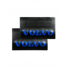 Брызговики (резина) 580х360мм VOLVO (синяя надпись) купить