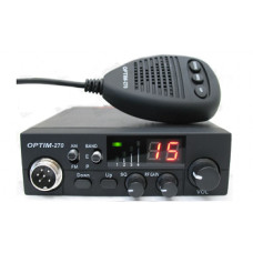 Автомобильная радиостанция OPTIM-270 СВ 4Вт, 12-24V, 40 каналов купить