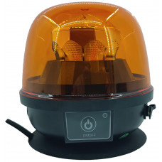 Маяк проблесковый LED 12-24V (Автономный, на магните, 7 режимов, 18W, 136х140мм) купить
