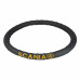 Оплетка на руль 45*10см кож/зам XXL PREMIUM Польша SCANIA
