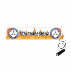 Табличка светящаяся FIRE MERCEDES 24V (Двухстороняя со штекером) купить