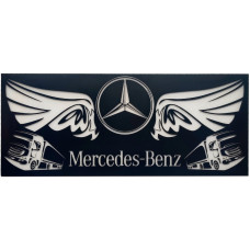 Табличка светящаяся MERCEDES 24V  в спальник