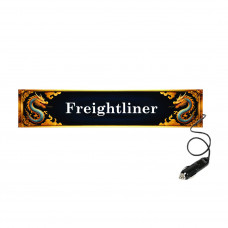 Табличка светящаяся DRAGON Freightliner 24V (Двухстороняя со штекером) купить