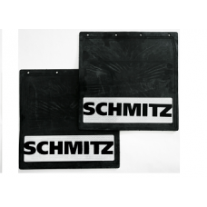 Брызговики 400х400мм "Schmitz" (черный) с светоотражающей белой основой купить