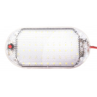 Плафон в кабину LED 60Led накладной с выключателем 12-24V купить