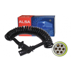Кабель электрический L=4,5м (разъем пластик S-type, 6x1 мм2 +1x1,5 мм2) ALSA купить