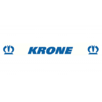 Брызговики длинномер 2400х350мм KRONE Синий на белом купить